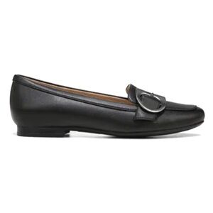 Naturalizer Kayden Black Moc Loafer Flat Shoe Size 6